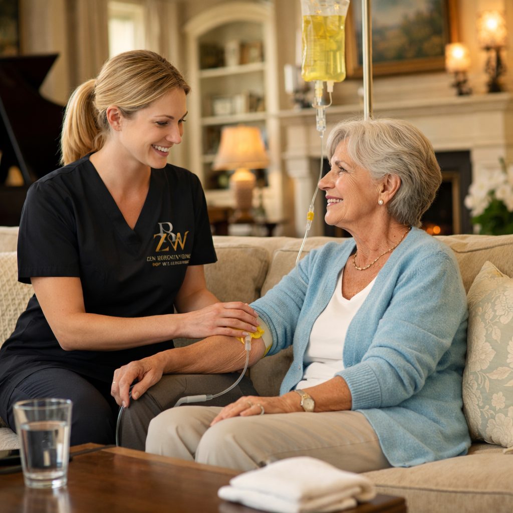 Concierge Wellness - Luxury IV Therapy Suite with Professional Nursing Care